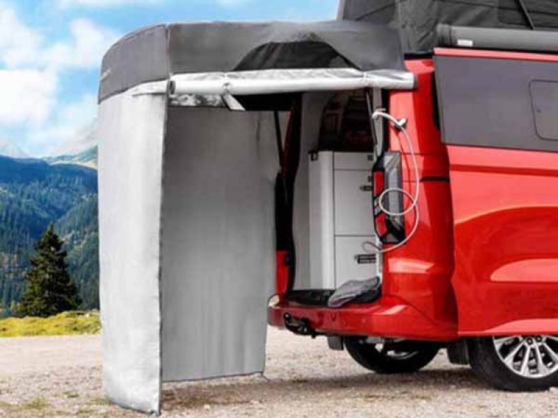 Heckklappensichtschutz für Westfalia Nugget V710