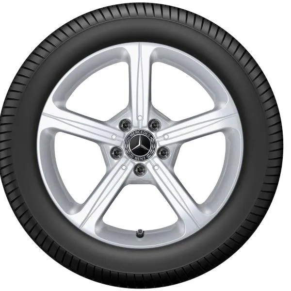 B-Klasse Baureihe 247 Sommerkomplettrad 5-Speichen-Rad Vanadiumsilber 205/55 R17 Q440641910060