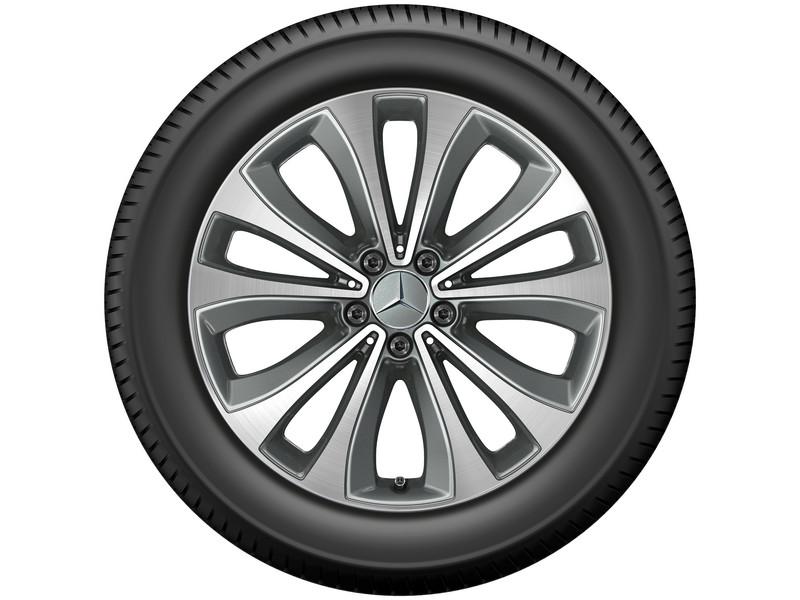 GLE Winterkompletträder (4 Stück) 5-Doppelspeichen-Rad 255/50 R19 107V XL Pirelli Scorpion Winter MO GLE Baureihe 167 Q44030171138A/39A