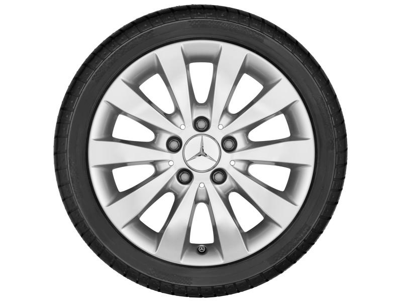 V-Klasse Winterkompletträder (4 Stück) 10-Speichen 205/65 R16 107/105(103) T Continental C Van Contact Winter Q44019111045A/46A