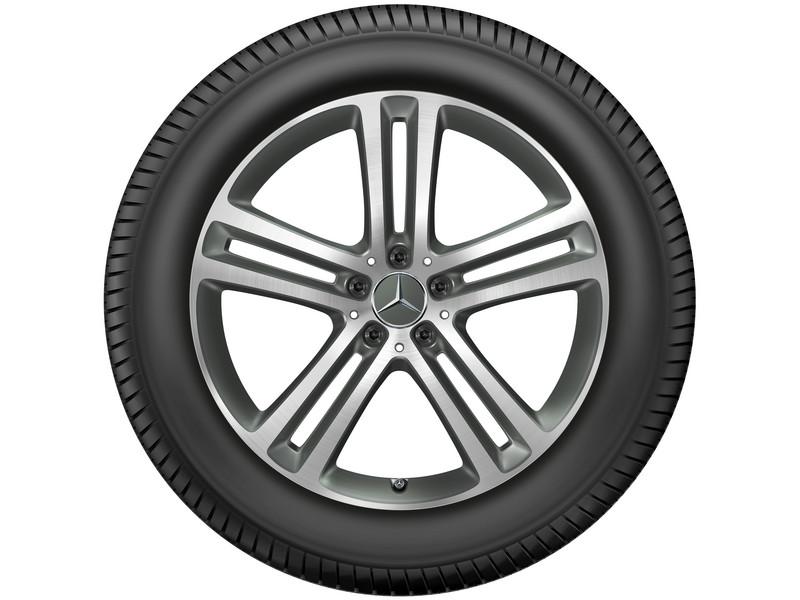 GLE Winterkompletträder (4 Stück) 5-Doppelspeichen-Rad Grau 275/50 R20 113V XL WinterContact Baureihe 167 Q44030111018A
