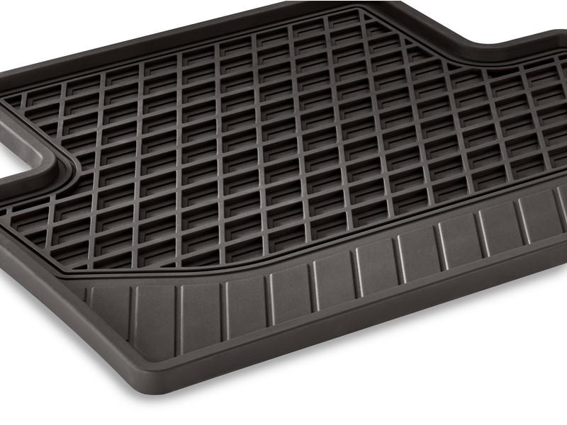 Esspressobraune Mercedes-Benz Allwettermatten – Original Qualität