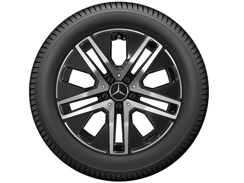 Mercedes Alufelge 7,5Jx18 ET53 in Schwarz für GLA und GLB.