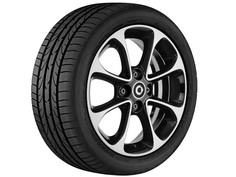 Passgenaue smart Felge für A453/C453/W453 Modelle – 15 Zoll
