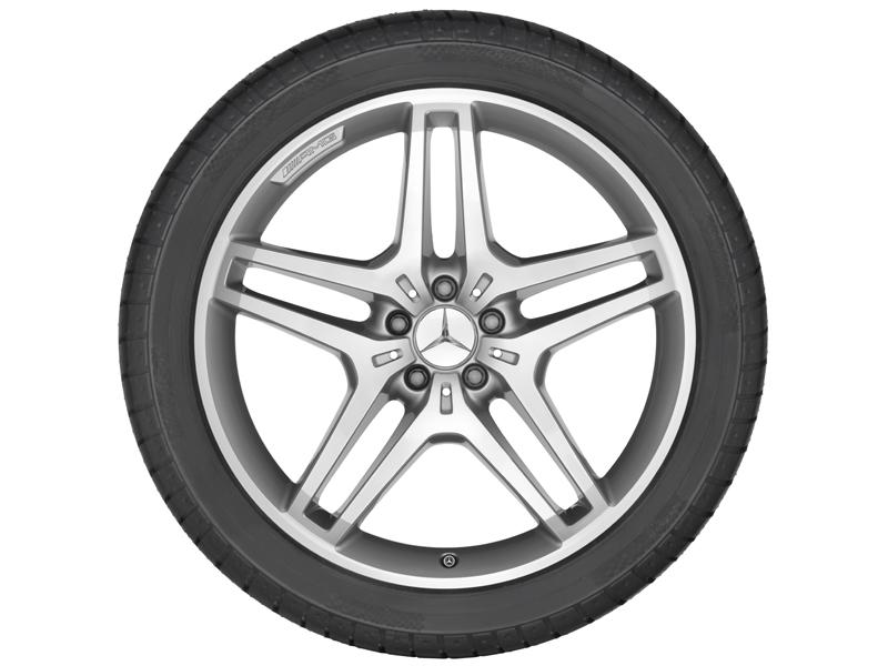 GLE Baureihe W166 AMG Sommerrad 5-Doppelspeichen 265/40 R21 105Y mit RDK Q440651110320