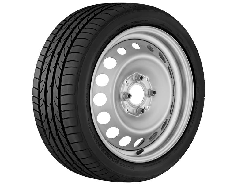 Smart 15-Zoll Stahlfelge für BR453  – Passgenau & Sicher