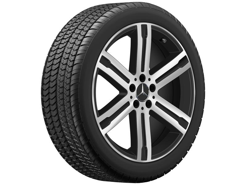 Mercedes Leichtmetallrad Schwarz Matt 20"