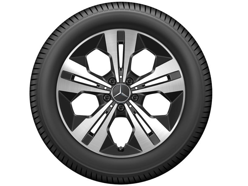 Mercedes-Felge 18 Zoll für GLA H247 & GLB X247 in schwarz