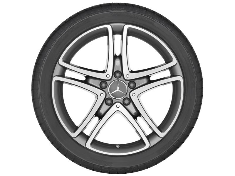 Mercedes-Benz Felge 9,5 J x 18 – Grau Himalaya für S-Klasse