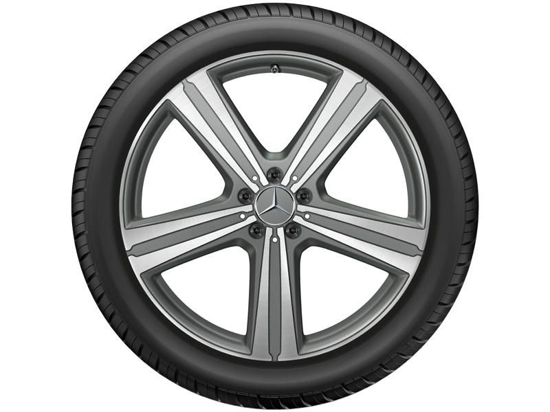 Alufelge 10 J x 21 ET 54,6 für Mercedes GLE V167 Alufelge 10 J x 21 ET 54,6 für Mercedes GLE V167