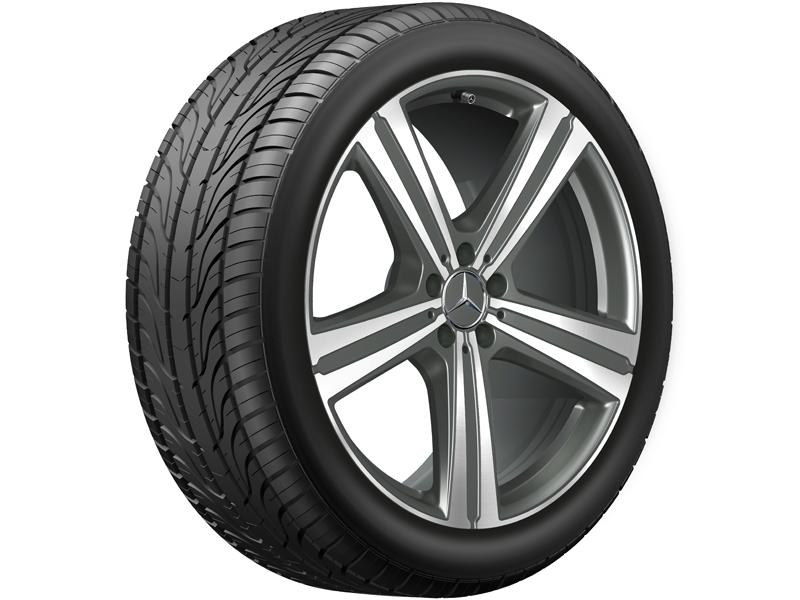 Alufelge 10 J x 21 ET 54,6 für Mercedes GLE V167 Alufelge 10 J x 21 ET 54,6 für Mercedes GLE V167