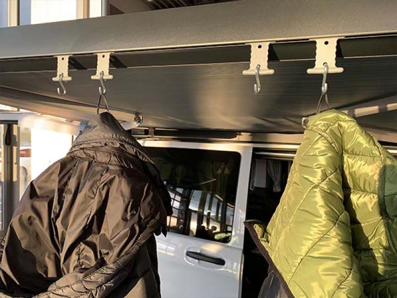 Markisenaufhänger Set Westfalia Kederschiene