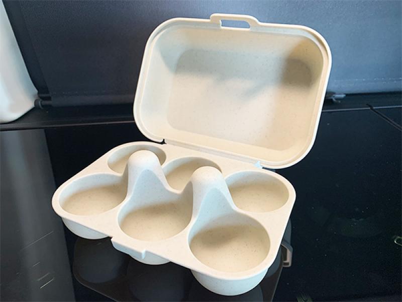 EGGS TO GO MINI Eierbox - Eine nachhaltige Lösung für unterwegs.