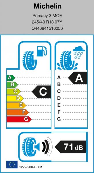 C-Klasse Baureihe 205 Sommerkomplettrad AMG 5-Speichen-Rad Titangrau 245/40 R18 Q440641510050 (HA)