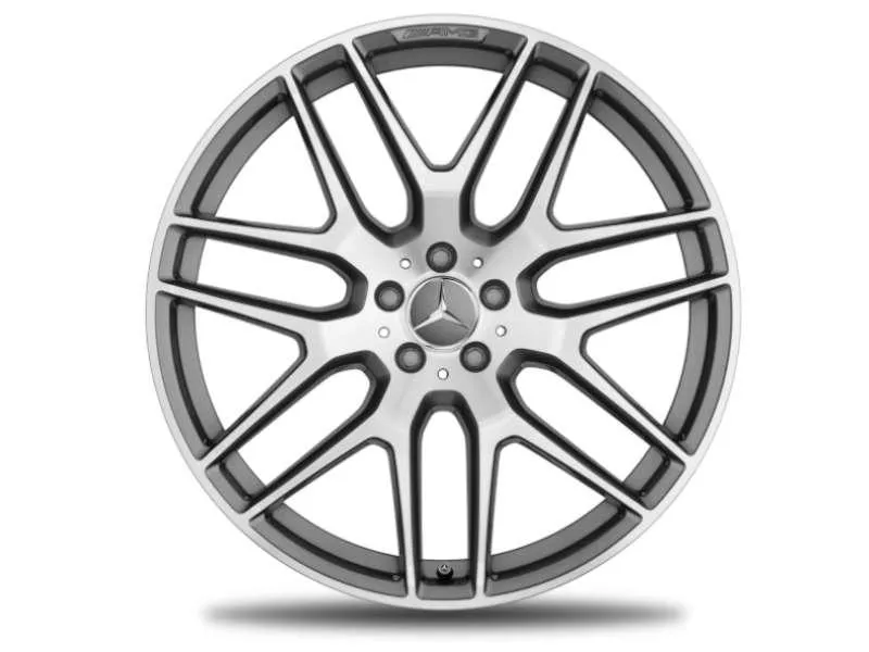 AMG Leichtmetallfelge im Kreuzspeichen Design 21 Zoll GLE Baureihe W166 A16640128007X21