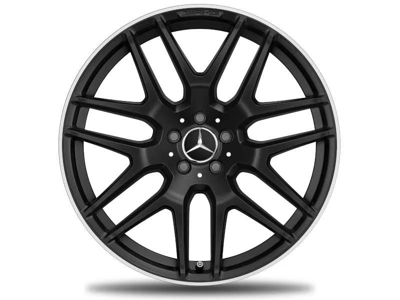 AMG Leichtmetallfelge im Kreuzspeichen Design 21 Zoll GLS Baureihe X166 A16640128007X71