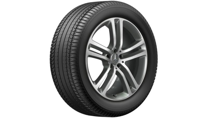 GLE Winterkompletträder 4 Stück 5-Doppelspeichen-Rad Grau 275/50 R20 113V XL WinterContact Baureihe 167 Q44030111018A