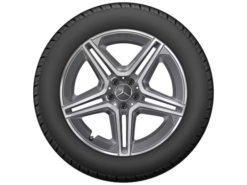 Glanzgedrehte AMG Felge 9Jx20 ET44 in Tremolit-Metallic Glanzgedrehte AMG Felge 9Jx20 ET44 in Tremolit-Metallic