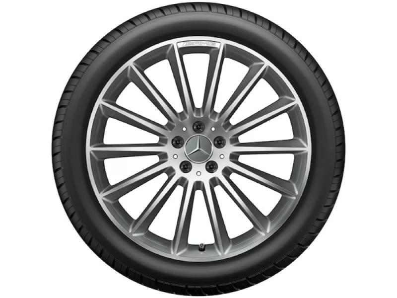 AMG Leichtmetallrad 21 Zoll titangrau glanzgedreht AMG Leichtmetallrad 21 Zoll titangrau glanzgedreht