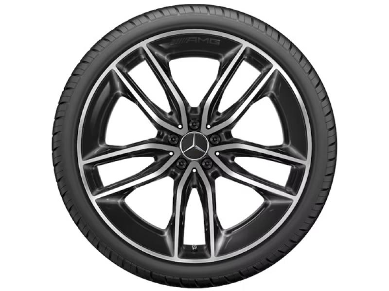AMG Felge 22 Zoll HA glanzgedreht