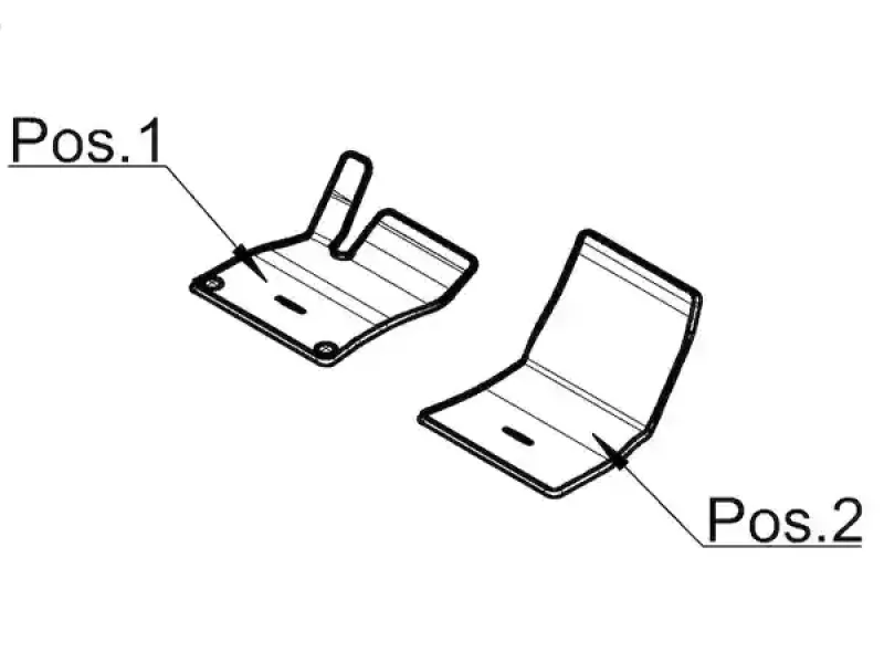 Veloursmatten EXCLUSIV, Fahrer-/Beifahrermatte, 2-teilig - A17468083019K26