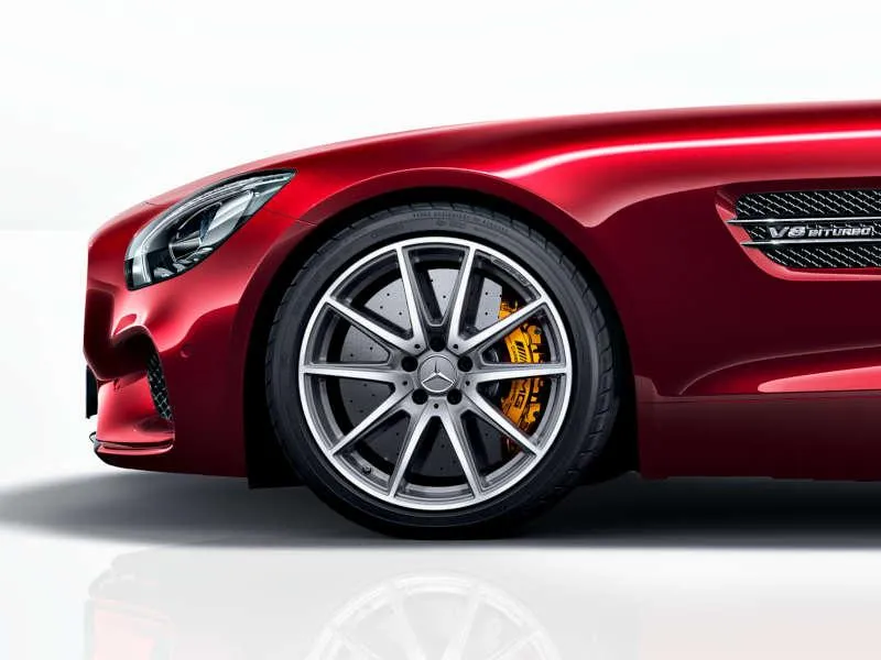 AMG Schmiederad im 10 Speichen Design 19 Zoll AMG GT Baureihen C190/R190 A19040100007756