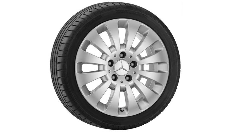 12-Speichen-Rad, 43,2 cm (17 Zoll) Baureihe C/S/W 204 A20440100029765 12-Speichen-Rad, 43,2 cm (17 Zoll) Baureihe C/S/W 204 A20440100029765