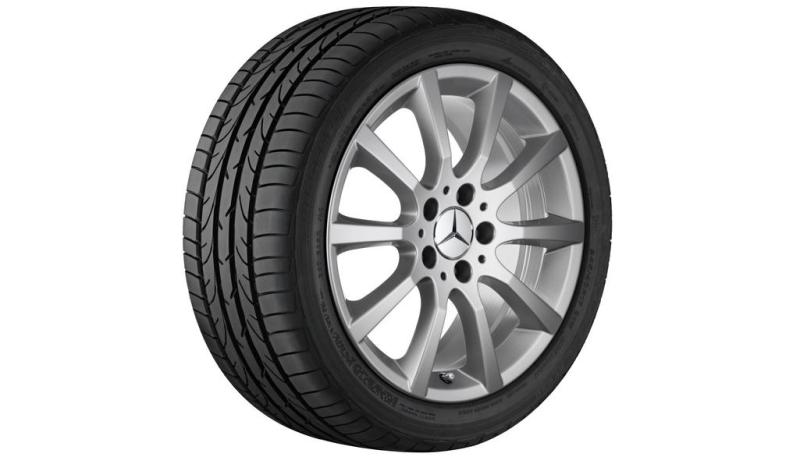 10-Speichen-Rad, 43,2 cm (17 Zoll) Baureihe C/S/W 204 A20440180029765 10-Speichen-Rad, 43,2 cm (17 Zoll) Baureihe C/S/W 204 A20440180029765