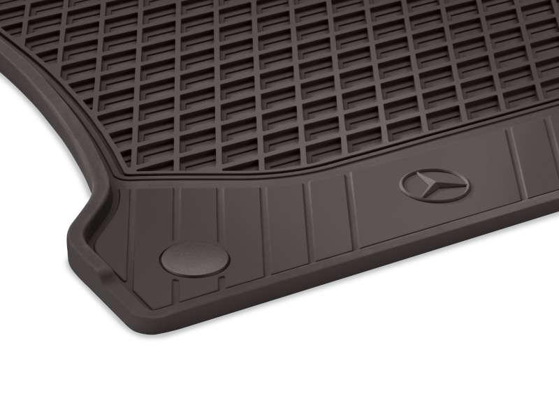 Espressobraune Allwettermatten für E-Klasse und CLS