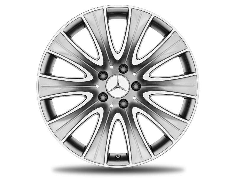Mercedes 18 Zoll Felge in Grau Himalaya