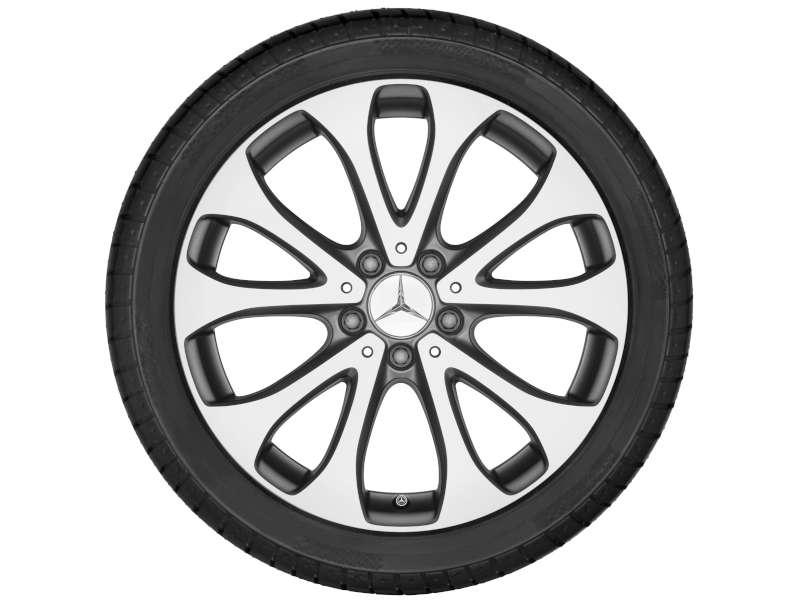 5 Doppelspeichen Felge 18 Zoll GLC Baureihe C/X 253 glanzgedreht      A25340115007X69 5 Doppelspeichen Felge 18 Zoll GLC Baureihe C/X 253 glanzgedreht      A25340115007X69