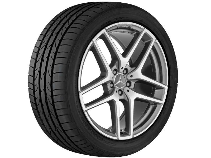 AMG 5 Doppelspeichen Felge 19 Zoll GLC Baureihe C253/ X253 A25340131007X21 AMG 5 Doppelspeichen Felge 19 Zoll GLC Baureihe C253/ X253 A25340131007X21