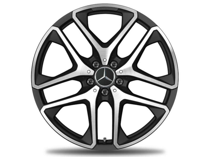 AMG 5 Doppelspeichen Felge 20 Zoll GLC Baureihe C253/ X253 A25340136007X36 AMG 5 Doppelspeichen Felge 20 Zoll GLC Baureihe C253/ X253 A25340136007X36
