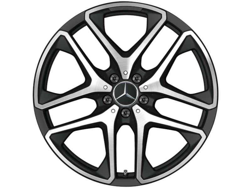 AMG 5 Doppelspeichen Felge 20 Zoll GLC Baureihe C253/ X253 A25340137007X36 AMG 5 Doppelspeichen Felge 20 Zoll GLC Baureihe C253/ X253 A25340137007X36