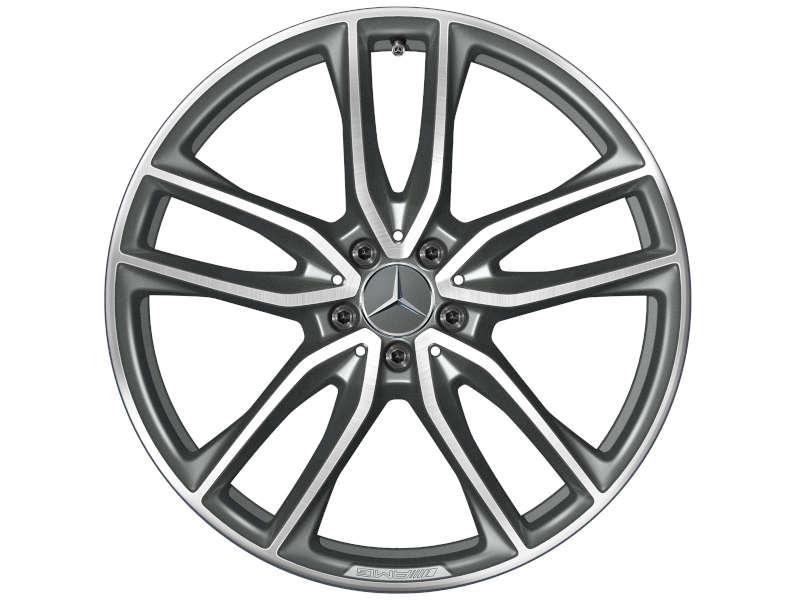 AMG 5 Doppelspeichen Felge 21 Zoll GLC Baureihe C253/ X253 A25340139007X21 AMG 5 Doppelspeichen Felge 21 Zoll GLC Baureihe C253/ X253 A25340139007X21