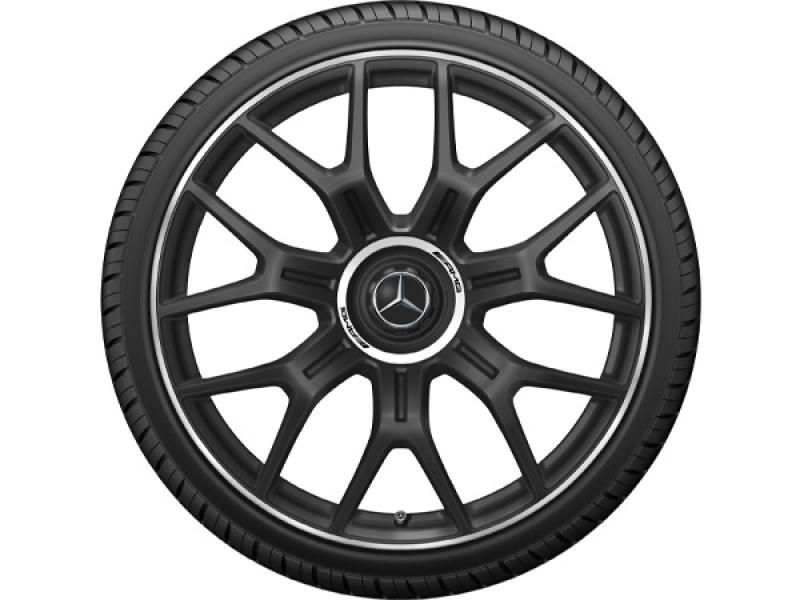 Original Mercedes Benz Felgen AMG Schmiederad im Kreuzspeichen-Design