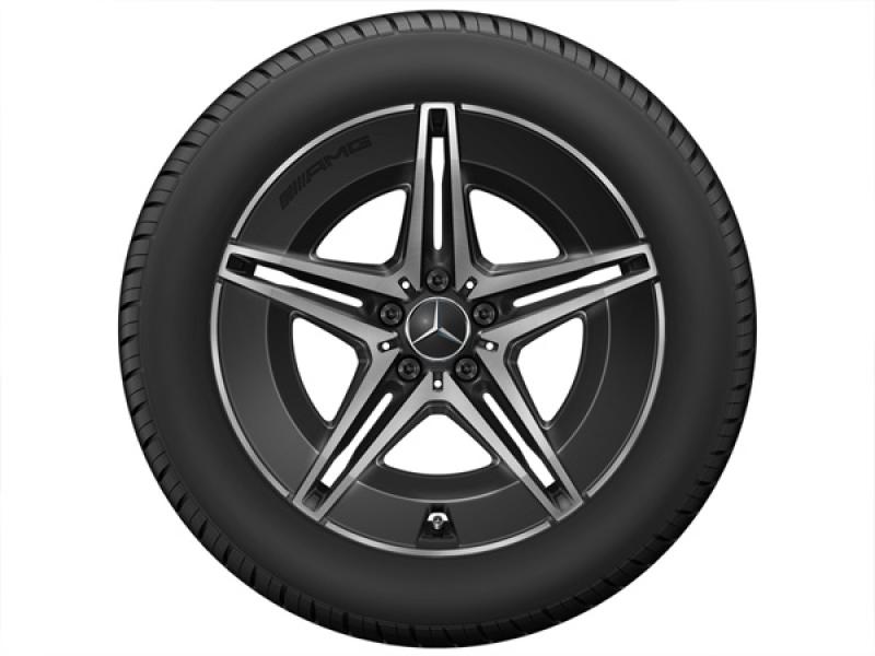 Mercedes-Benz AMG Felge 19 Zoll, glanzgedreht