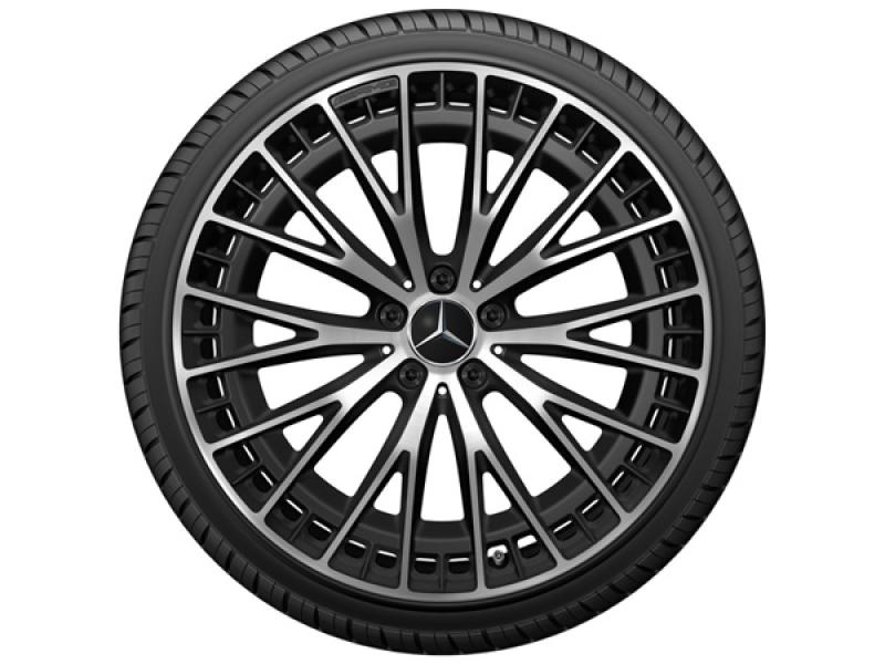 AMG Vielspeichen-Rad EQE, 21 Zoll glanzgedreht