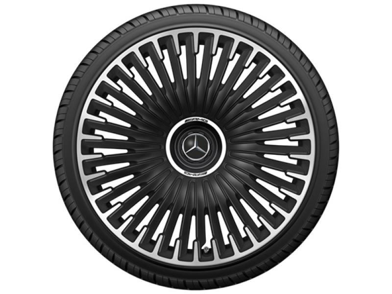 AMG Vielspeichen-Rad EQE, 21 Zoll Felgenhorn glanzgedreht