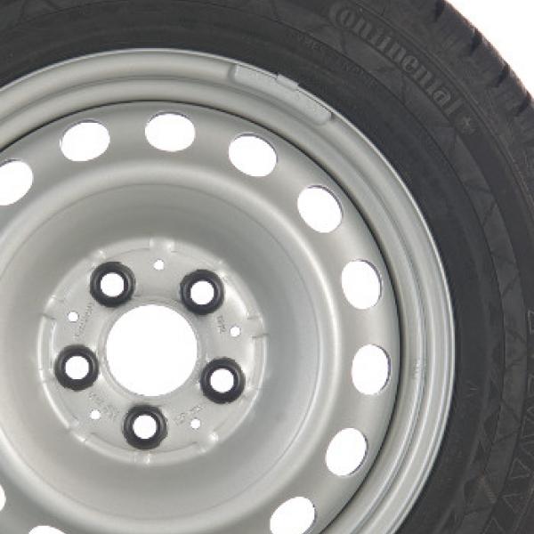 V-Klasse Winterkomplettrad Stahl-Rad silber 225/55 R17 101V XL ContiWinterContact TS 830 P Q44017111024A