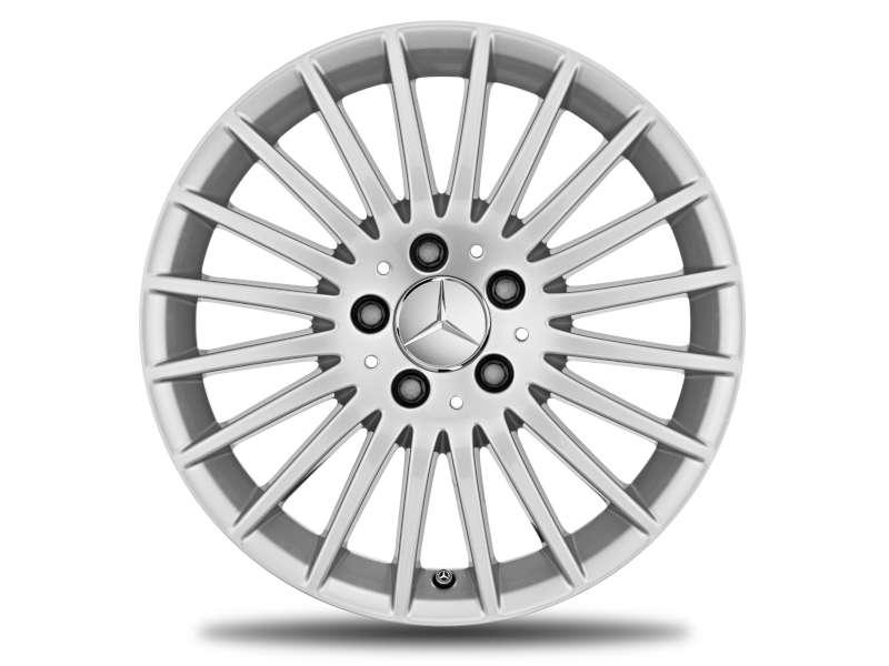 Original Vielspeichen-Felge 17 Zoll – vanadiumsilber für V-Klasse & Vito