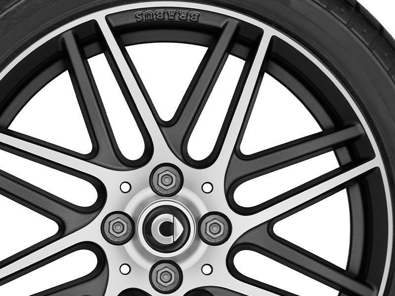 smart BRABUS Monoblock IX Felge 17 Zoll