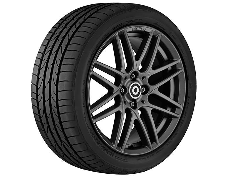 Originale BRABUS Felgen für smart fortwo und forfour