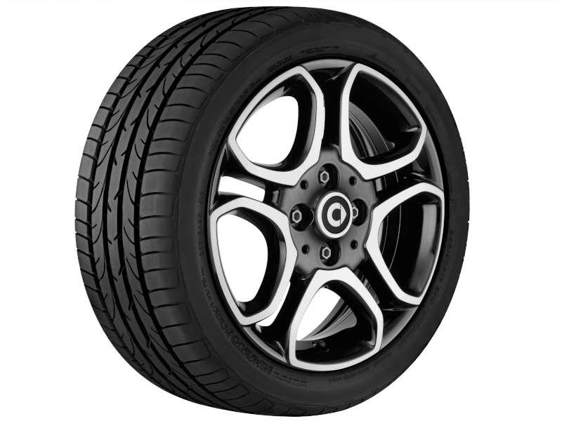 smart 15-Zoll 10-Speichen Leichtmetallfelge – Premium Qualität