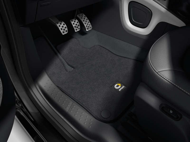 Hochwertige Fußmatten für smart A453, C453, W453