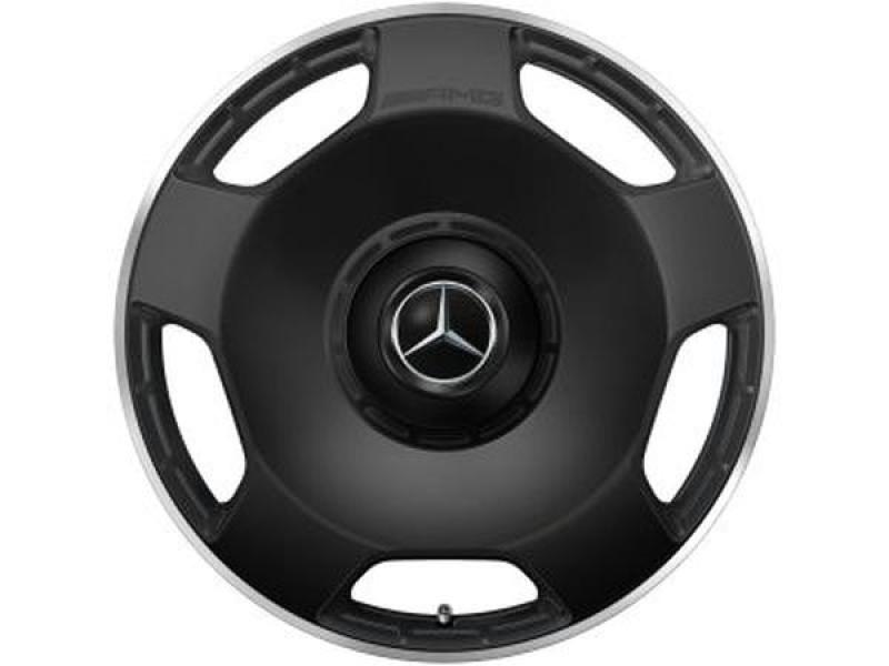 AMG Schmiederad im 5-Loch Design 22 Zoll Felgenhorn glanzgedreht A46340141007X71