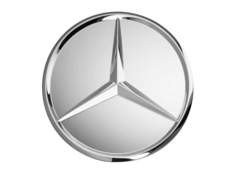 Radnabenabdeckung Stern erhaben in chrom optik B66470207 Radnabenabdeckung Stern erhaben in chrom optik B66470207