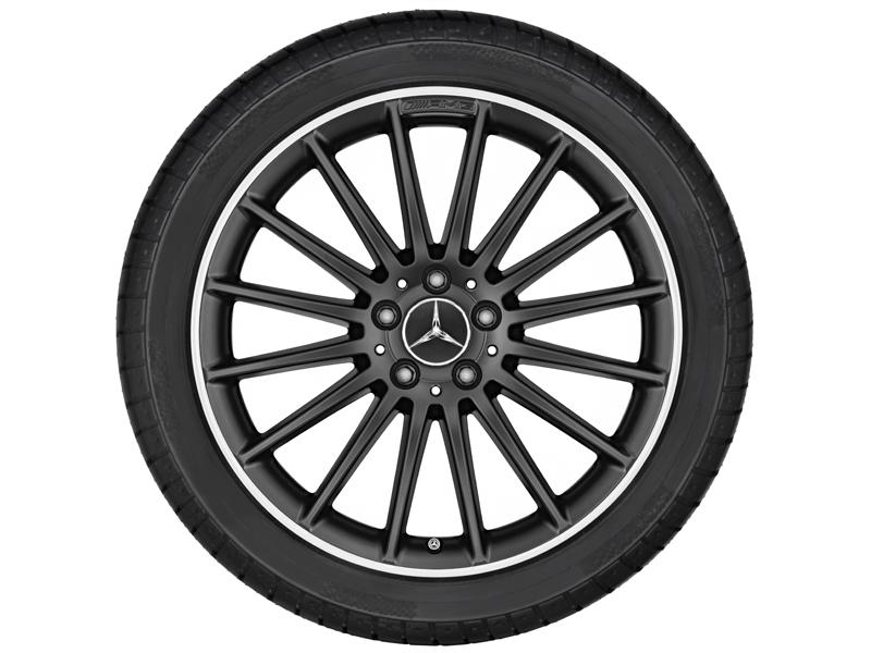 AMG Leichtmetallrad Schwarz matt AMG Leichtmetallrad Schwarz matt