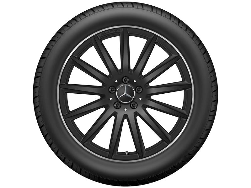 GLB-Klasse Winterrad AMG Vielspeichen Schwarz Glanzgedreht 235/45 R20 96H Bridgestone Blizzak LM001 MO