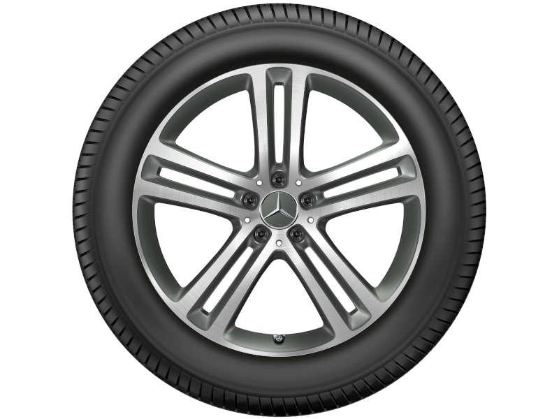 GLE Baureihe 167 Sommerkomplettrad 5-Doppelspeichen-Rad Grau Matt 275/50 R20 113W XL Q440651110370 (VA)